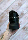 Жіночі кросівки Alexander McQueen Black Winter (хутро), фото 3