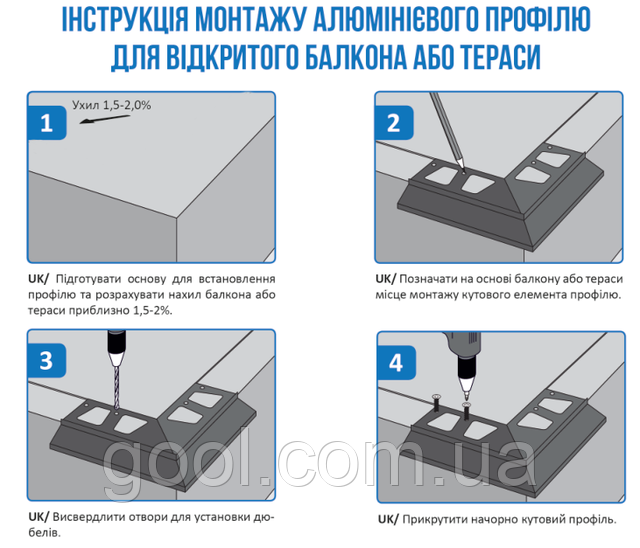 капельник на балкон