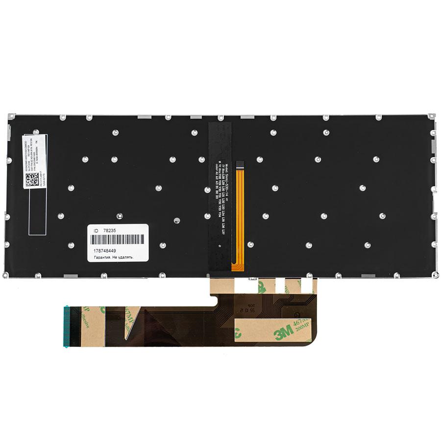 Клавіатура для ноутбука LENOVO (Yoga 530-14ARR, 530-14IK ) rus, black, без фрейма, підсвічування клавіш(оригінал)