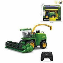 Комбайн на радіокеруванні 6605 з парою, світлом та звуком у коробці, фото 3