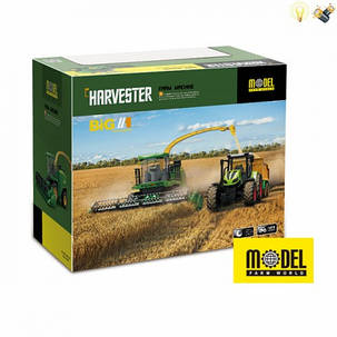 Комбайн на радіокеруванні 6605 з парою, світлом та звуком у коробці, фото 2