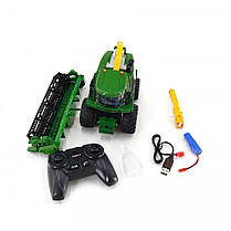 Комбайн на радіокеруванні 6605 з парою, світлом та звуком у коробці, фото 4