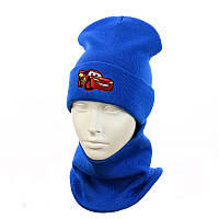 Зимовий дитячий комплект "Тачки Блискавка Маквін"