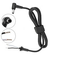 Оригінальний DC кабель живлення для БЖ ASUS 120-180W 6.0*3.7мм-PIN, L-подібний штекер (від БЖ до ноутбуку)