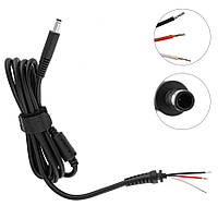 Оригінальний DC кабель живлення для БЖ DELL 65-90W 4.5x3.0мм+1pin, прямий штекер (від БЖ до ноутбуку)