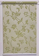 Рулонні штори Флаверс 2257 Салатовий
