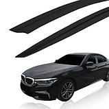 Дефлектори вікон (вітровики) BMW 5 Series Saloon G30 2017- (Autoclover/Південна Корея), фото 2