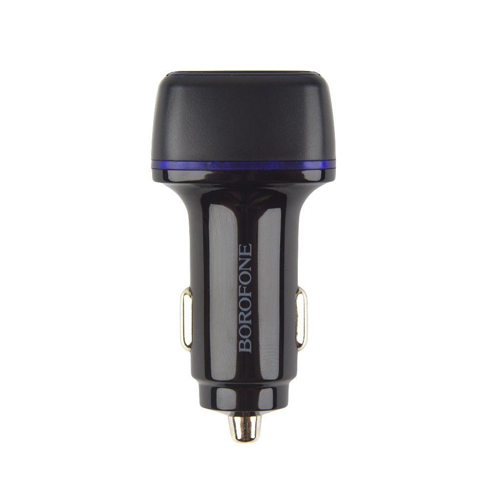 Автомобільний Зарядний Пристрій Borofone BZ14A PD20W+QC3.0 Type-C to Type-C 3A М'ята упаковка