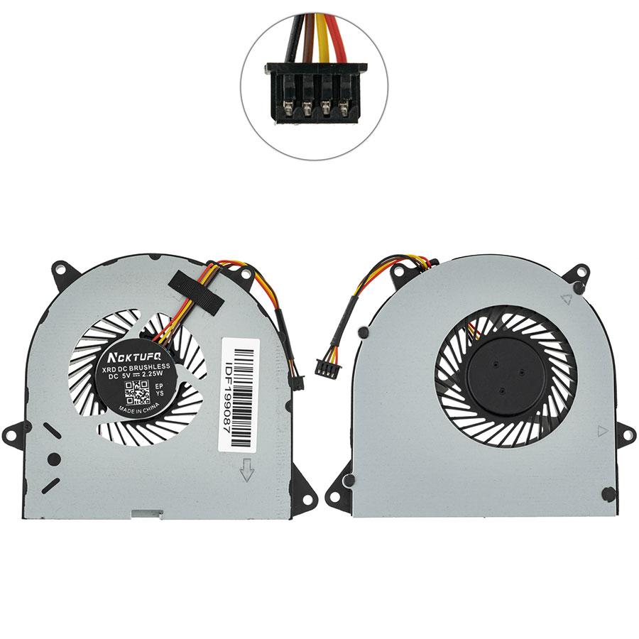 Вентилятор для ноутбука LENOVO IdeaPad 100-15IBY, 4pin (DFS481305MC0T) (Кулер), фото 1