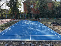 Двухслойное ЭПДМ покрытие для бадминтона 12