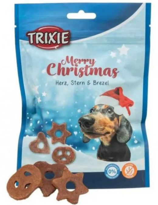 Trixie TX-92749 ласощі різдвяні для собак 120 г