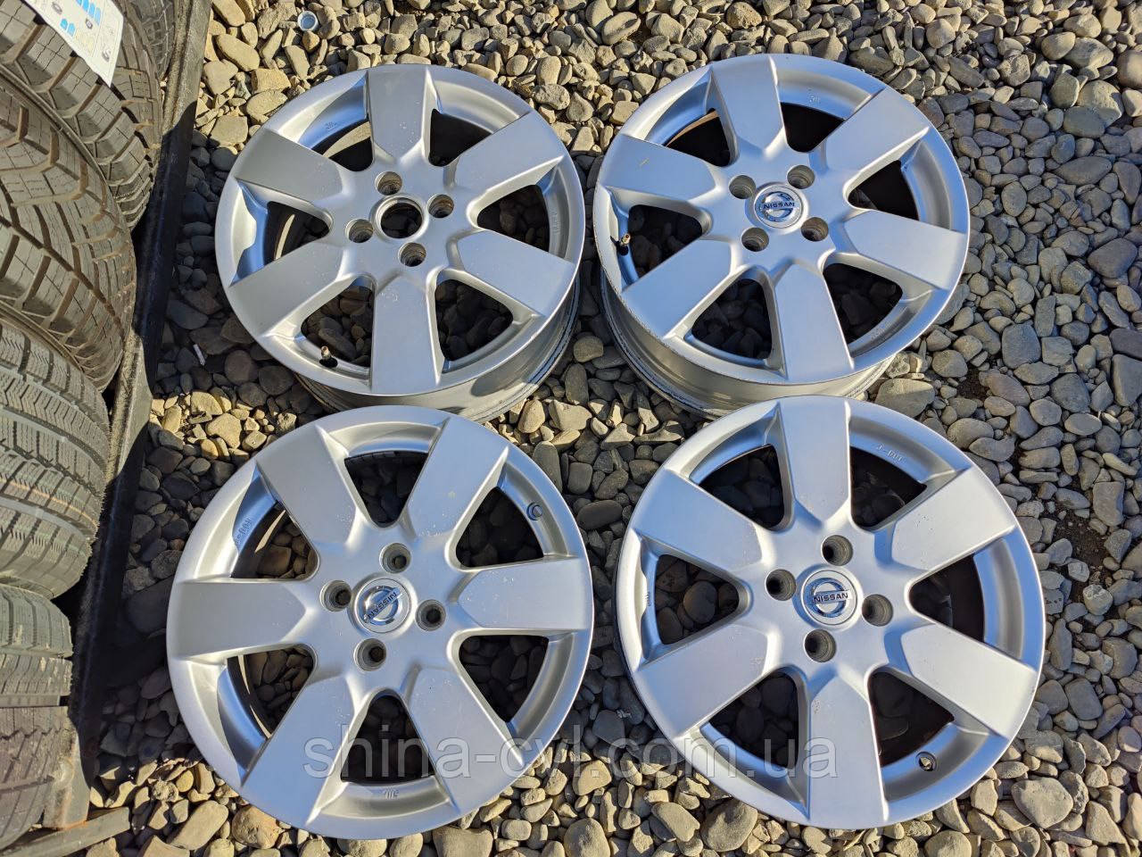 Диски 4.100 r16 6j et55 dia60.1 nissan note/micra(2002-2023)/micra active(2013-2020)/march/march active, фото 1