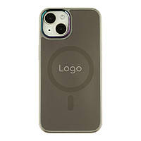 Чохол AG-Glass Chrome Camera with Magsafe для iPhone 14