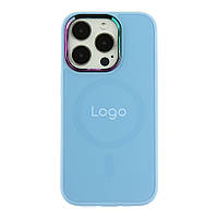 Чохол AG-Glass Chrome Camera with Magsafe для iPhone 14 Pro