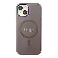 Чохол AG-Glass Chrome Camera with Magsafe для iPhone 15