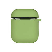 Футляр Silicone Case with microfibra для Airpods 1/2