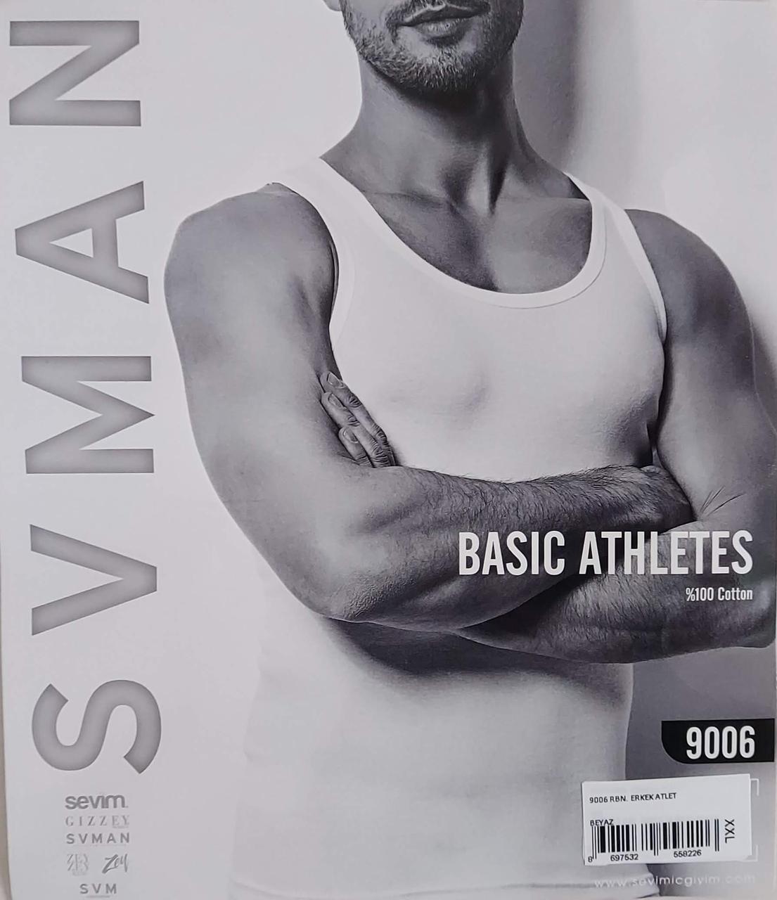 Майка чоловіча «SEVIM» 100% бавовна з S по 3XL, фото 1