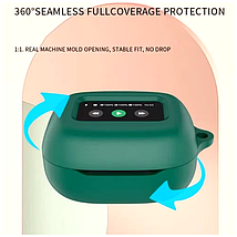 Силіконовий чохол із карабіном для JBL Live Beam 3 / синій, фото 5