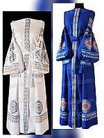 Заготовка для вишивки Сукня жіноча СЖ вк-Л-240 з бічними вставками Модна Вишивка