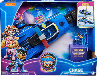 Автомобіль Щенячий патруль Могутній крейсер-трансформер Чейза Paw Patrol The Mighty Movie Chase's