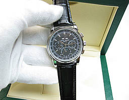 PATEK PHILIPPE GRAND COMPLICATIONS 44MM SILVER BLACK AAA