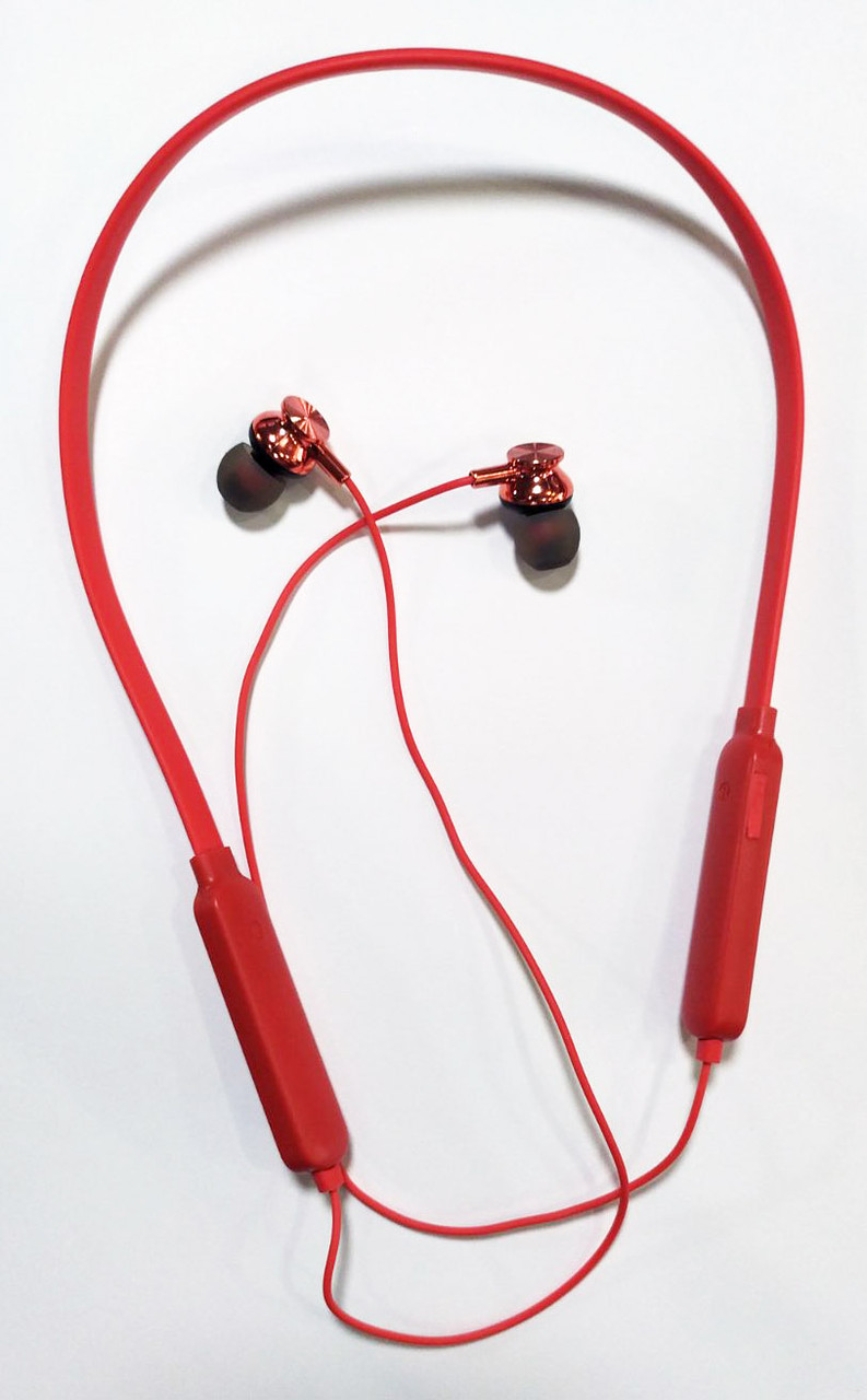 Навушники SPORT Bluetooth КРАСНІ (без паковання) RT01