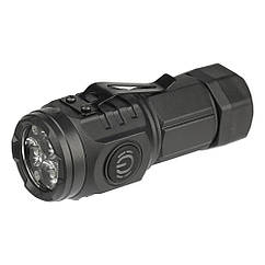 LED-ліхтарик акумуляторний L-S62 потрійний 400 mAh black