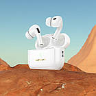Бездротові TWS навушники Borofone BW59 Plus вакуумні white, фото 8