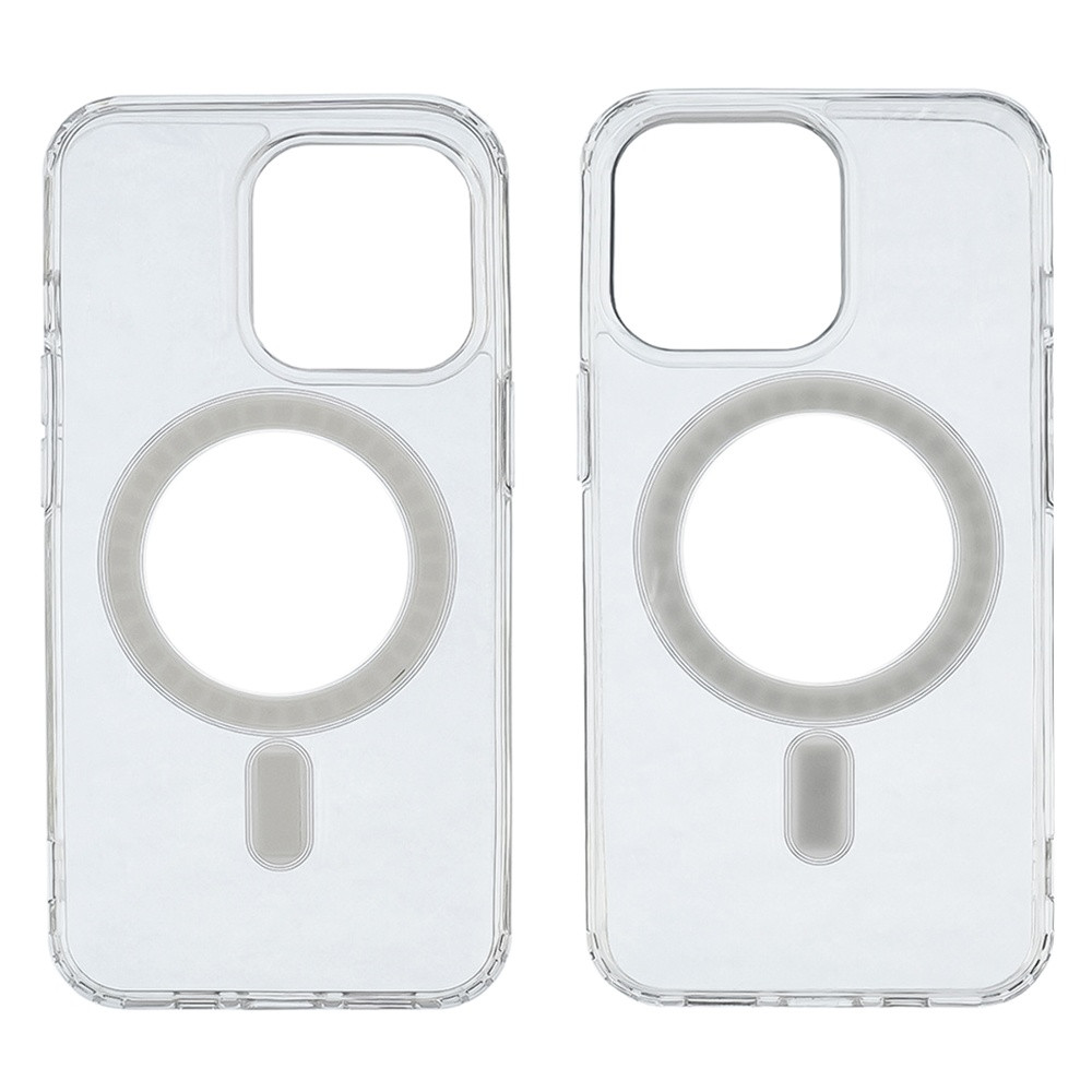 Чохол силіконовий Clear Case MagSafe для Apple iPhone 16 Pro Max прозорий