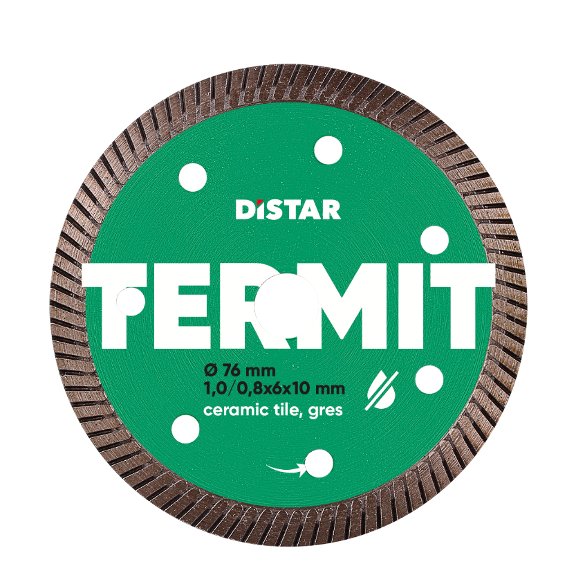 Алмазний диск для керамограніту Distar 76x1,0 TERMIT, фото 1