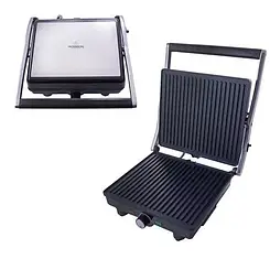 Притискний контактний електричний гриль електрогриль барбекю Crownberg CB 1043 am