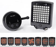 Поворот Квадрат LED бездротовий. Стоп. Стоп USB. Поворот USB