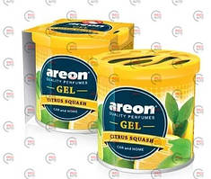 Ароматизатор на панель AREON Gel 80г "Citrus Squash"