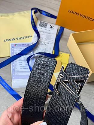 Ремінь Louis Vuitton шкіряний преміум класу, фото 4