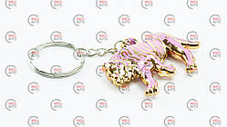 Брелок "Тигр" блискучий кольоровий