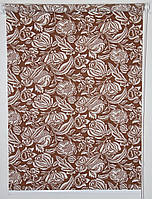 Рулонная штора Фантазия Коричневый