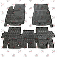 Килимки салону Infinity L50 (QX60) 2012-> (5місць) борт 2,5 см, з перемичкою