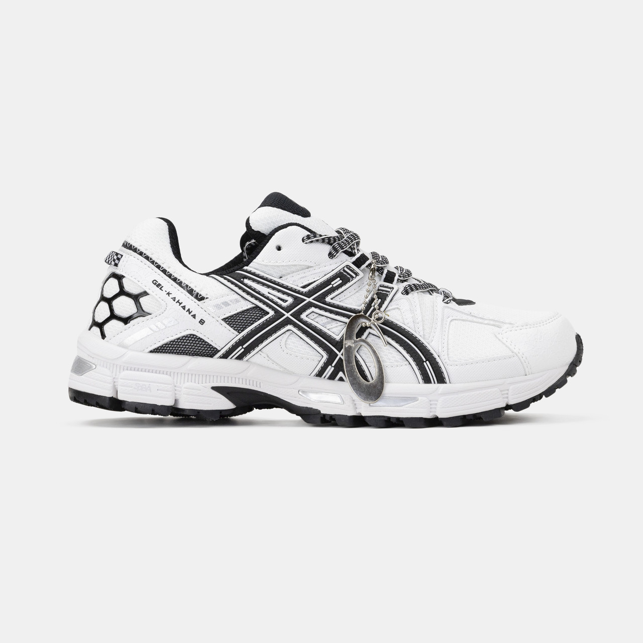 Чоловічі Кросівки Asics Gel-Kahana 8 White Black / Асікс Гел-Кахана 8 Білі з Чорним