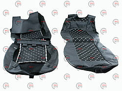 Майки передні 1+1 РОМБ (закритий торець) сірі