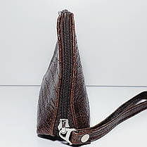 Набір Косметичка шкіряна з чохлом для ключів, фото 3