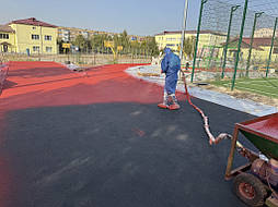 Спрей покрытие типа Conipur SP для беговых дорожек 6