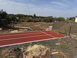 Спрей покрытие типа Conipur SP для беговых дорожек 7