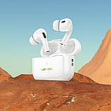 TU Бездротові TWS навушники Borofone BW59 Plus вакуумні white, фото 8