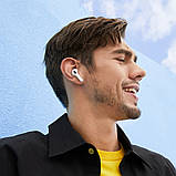 TU Бездротові TWS навушники Borofone BW64 вкладки white, фото 6