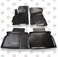 Килимки салону Chery Tiggo 4 2018-> борт 2,5 см, з перемичкою