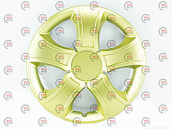 Ковпак колісний 13" ТМК "R1" золотий