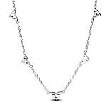 Срібне намисто Pandora "5 сяйливих сердець" 393160C01, фото 2