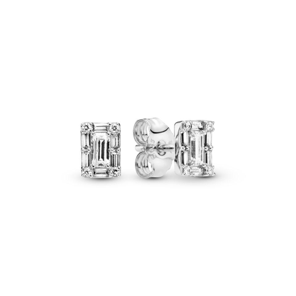 Срібні сережки No Brand Світний лід 297567CZ, фото 1