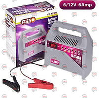 Пристрій заряд трансф Vitol Pulso 6-12В 6A, 15-80 А/год діодний індикатор