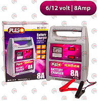 Пристрій заряд трансф Vitol Pulso 6-12В 8A, 9-112 А/год стрілочний індикатор